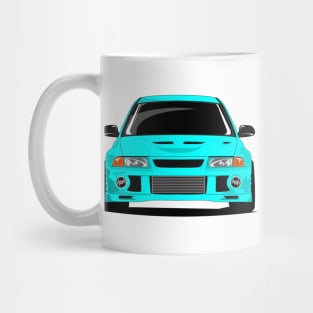 Mitsubishi Lancer Evolution V X4 Cars Mug